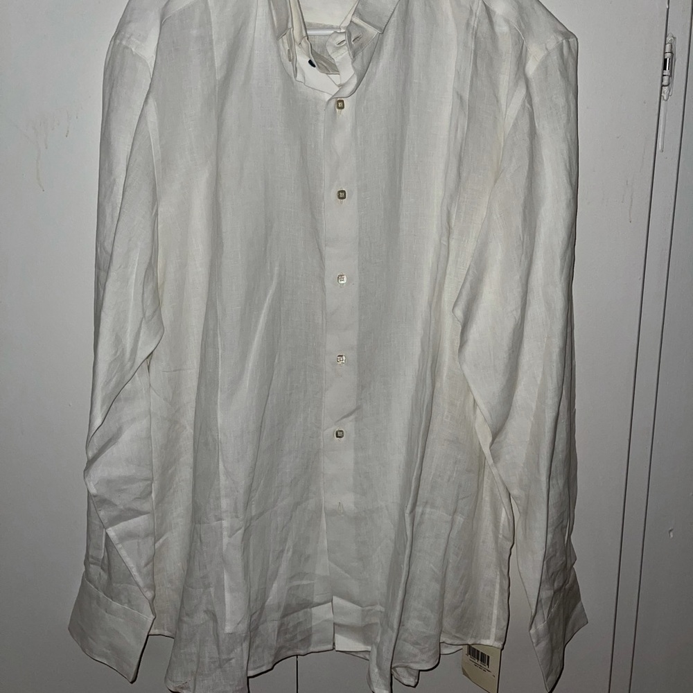 CAPRI Brand New! Oversized Long Sleeve Button Down